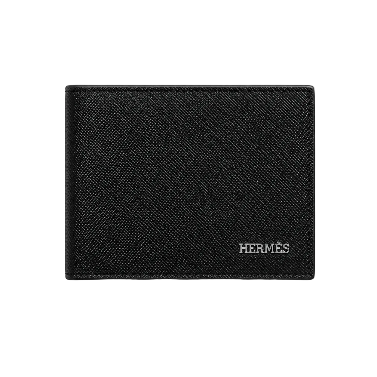 Hermès Leather Wallet – Black