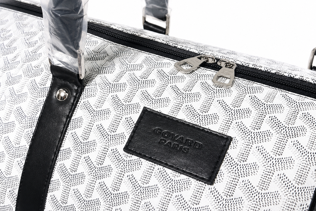 GOYARD Travel Duffle Bag - WHITE