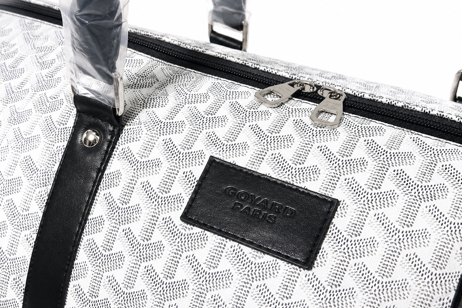 GOYARD Travel Duffle Bag - WHITE
