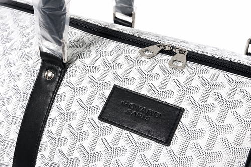 GOYARD Travel Duffle Bag - WHITE