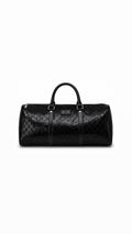 Gucci Cloth Monogram Bag – Black