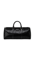 Gucci Cloth Monogram Bag – Black
