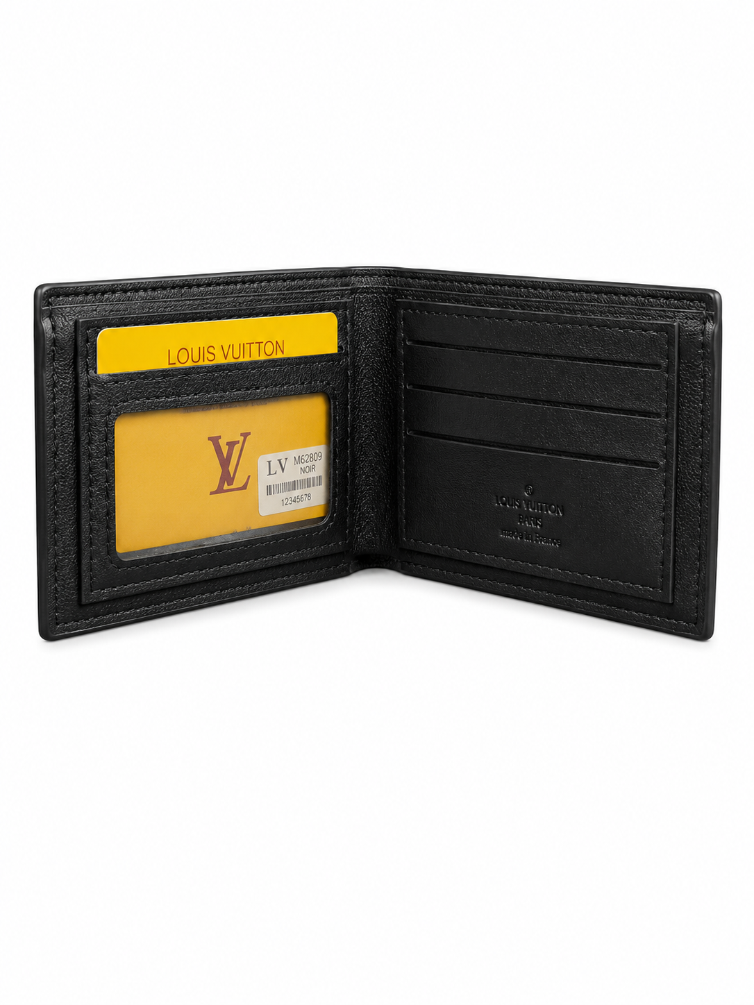Louis Vuitton Monogram Wallet – Black