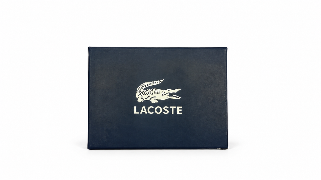 Lacoste Textured Wallet – Brown