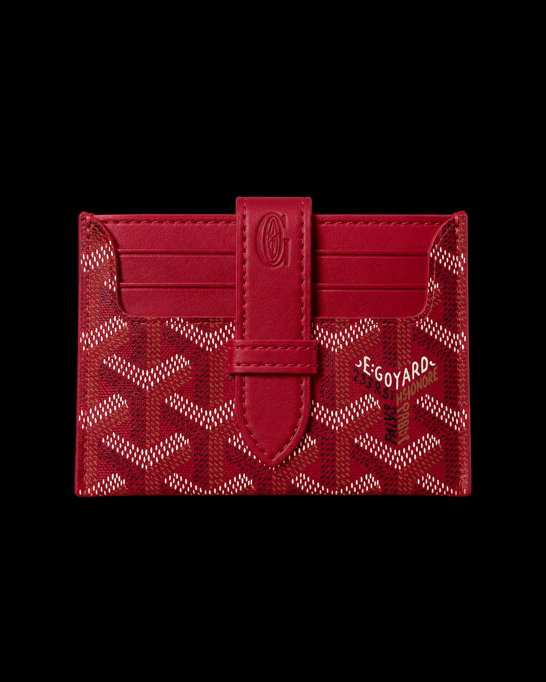 Goyard Strap Card Holder