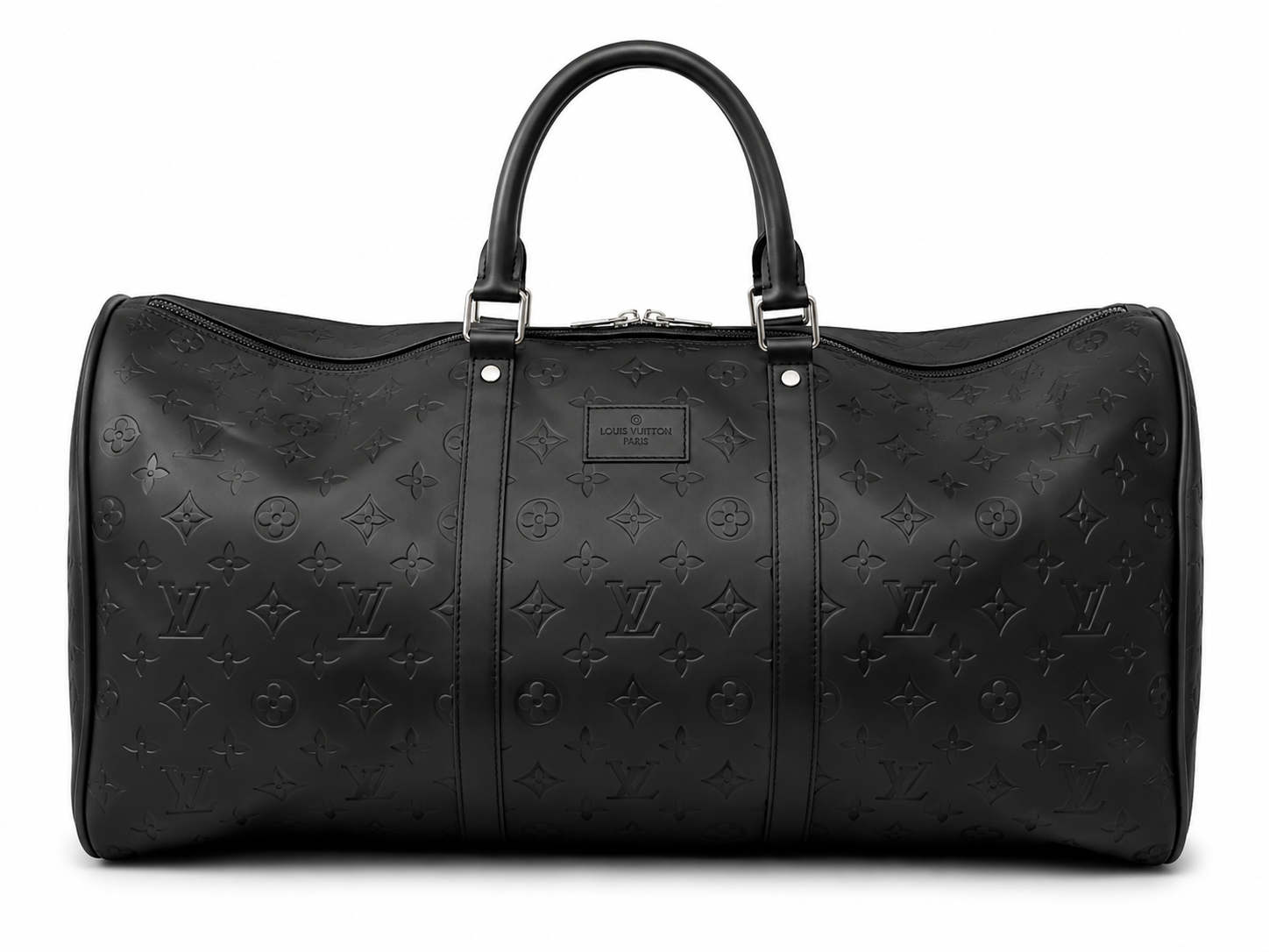 Louis Vuitton Leather Monogram Bag – Black