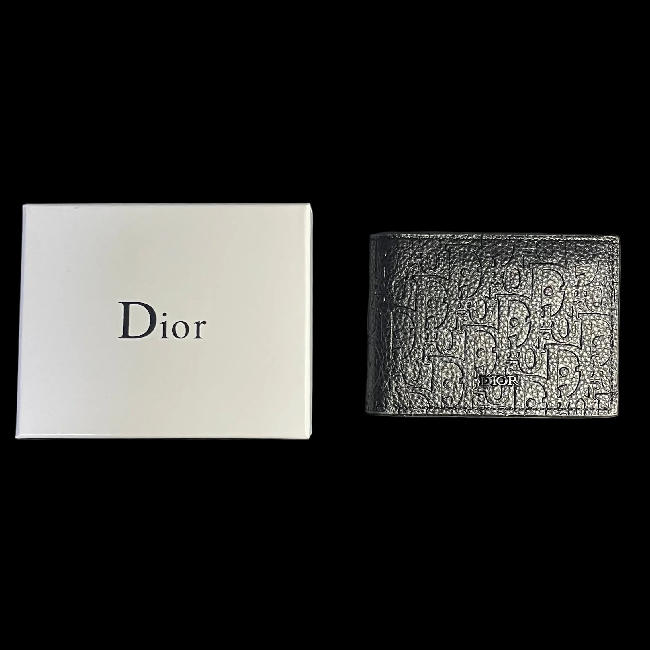 Dior Oblique Wallet – Black
