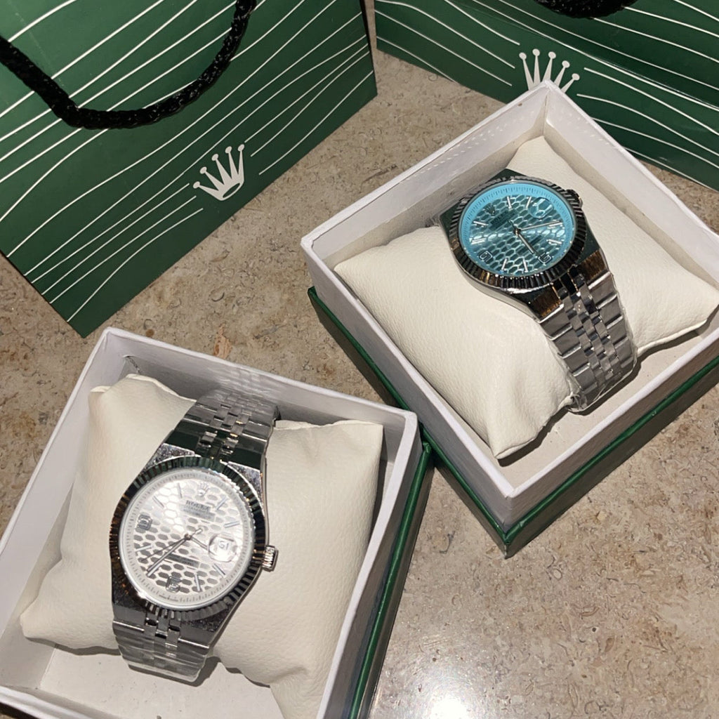 Rolex Datejust White Honeycomb Edition
