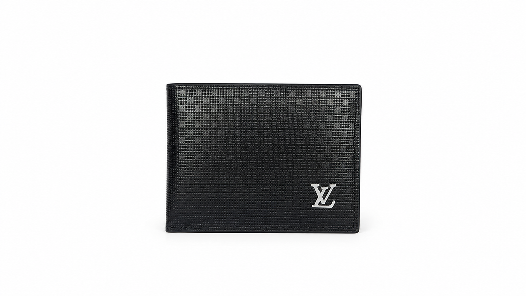 Louis Vuitton Textured Wallet – Black