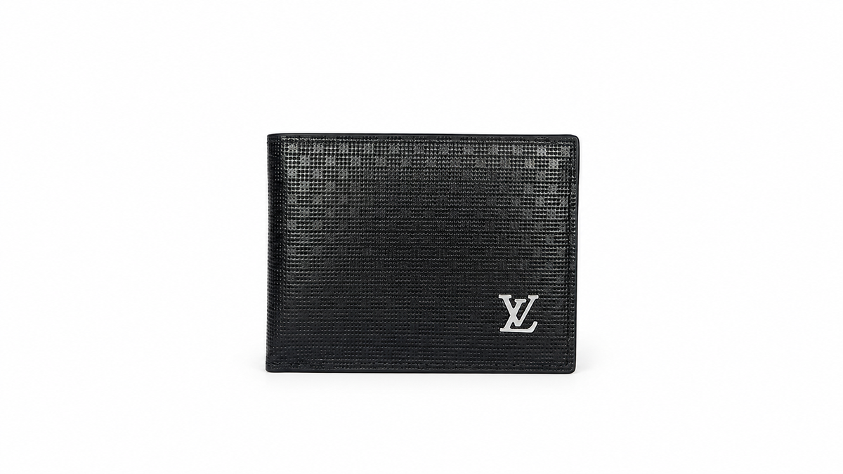 Louis Vuitton Textured Wallet – Black