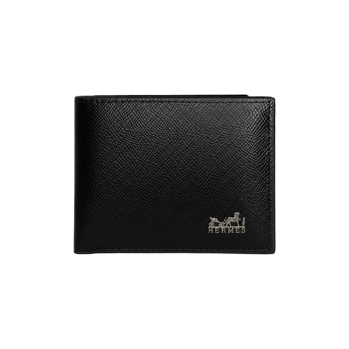 Hermès Leather Wallet – Black