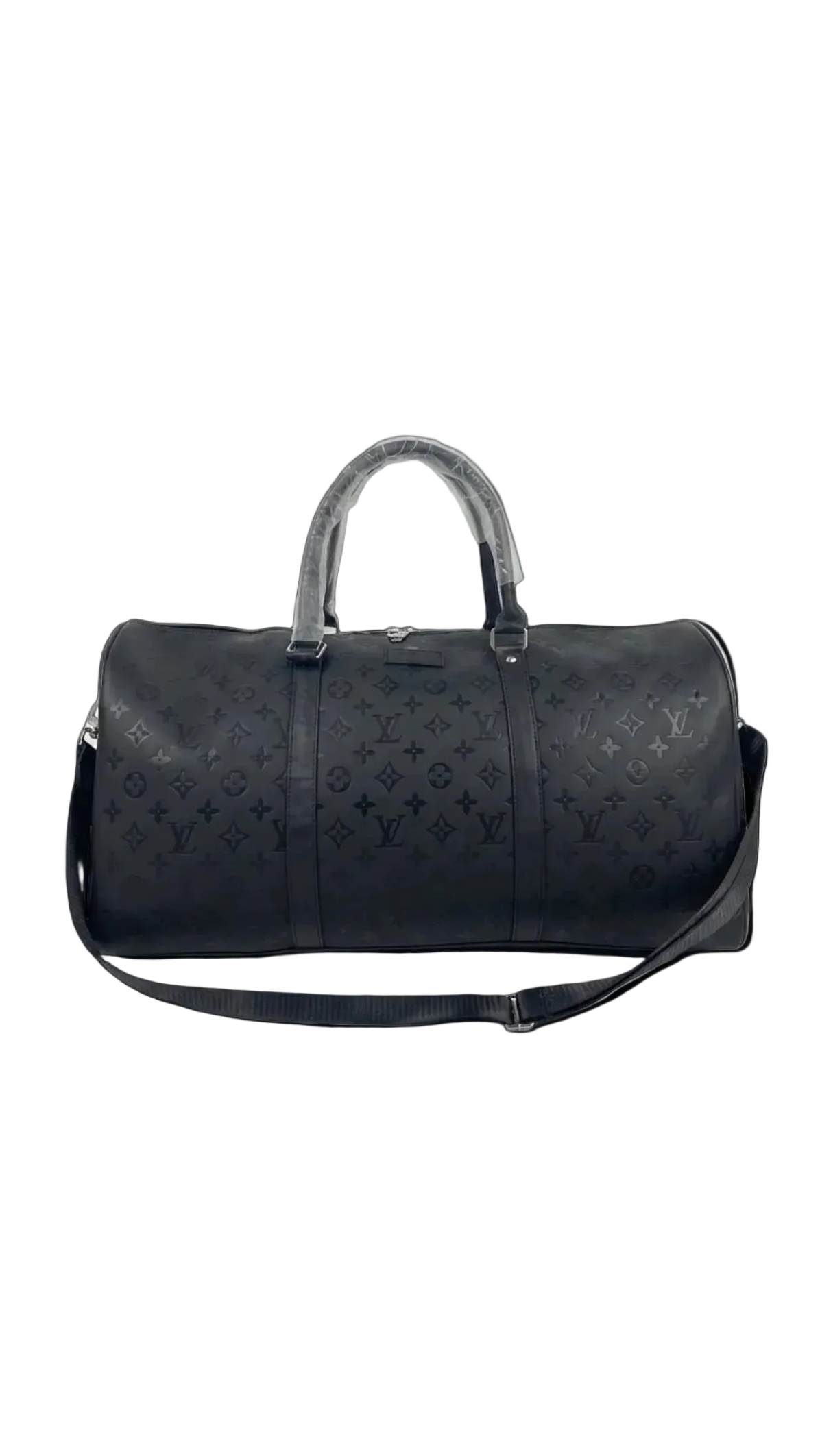 Louis Vuitton Leather Monogram Bag – Black