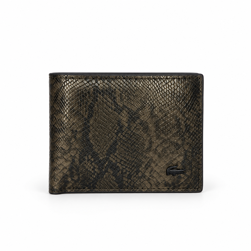 Lacoste Textured Wallet – Brown
