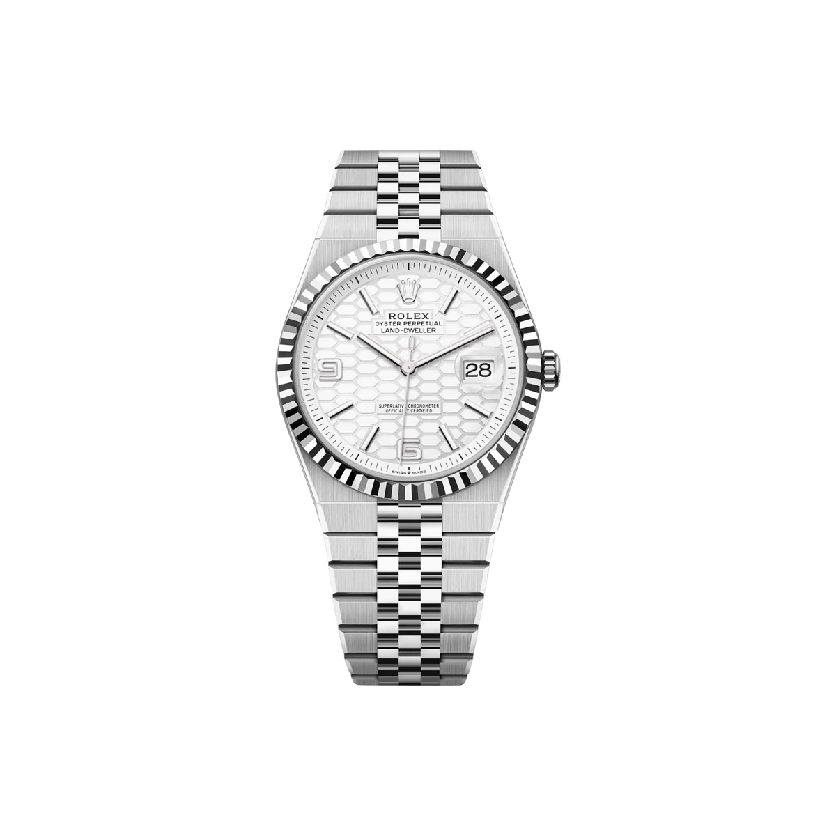 Rolex Datejust White Honeycomb Edition